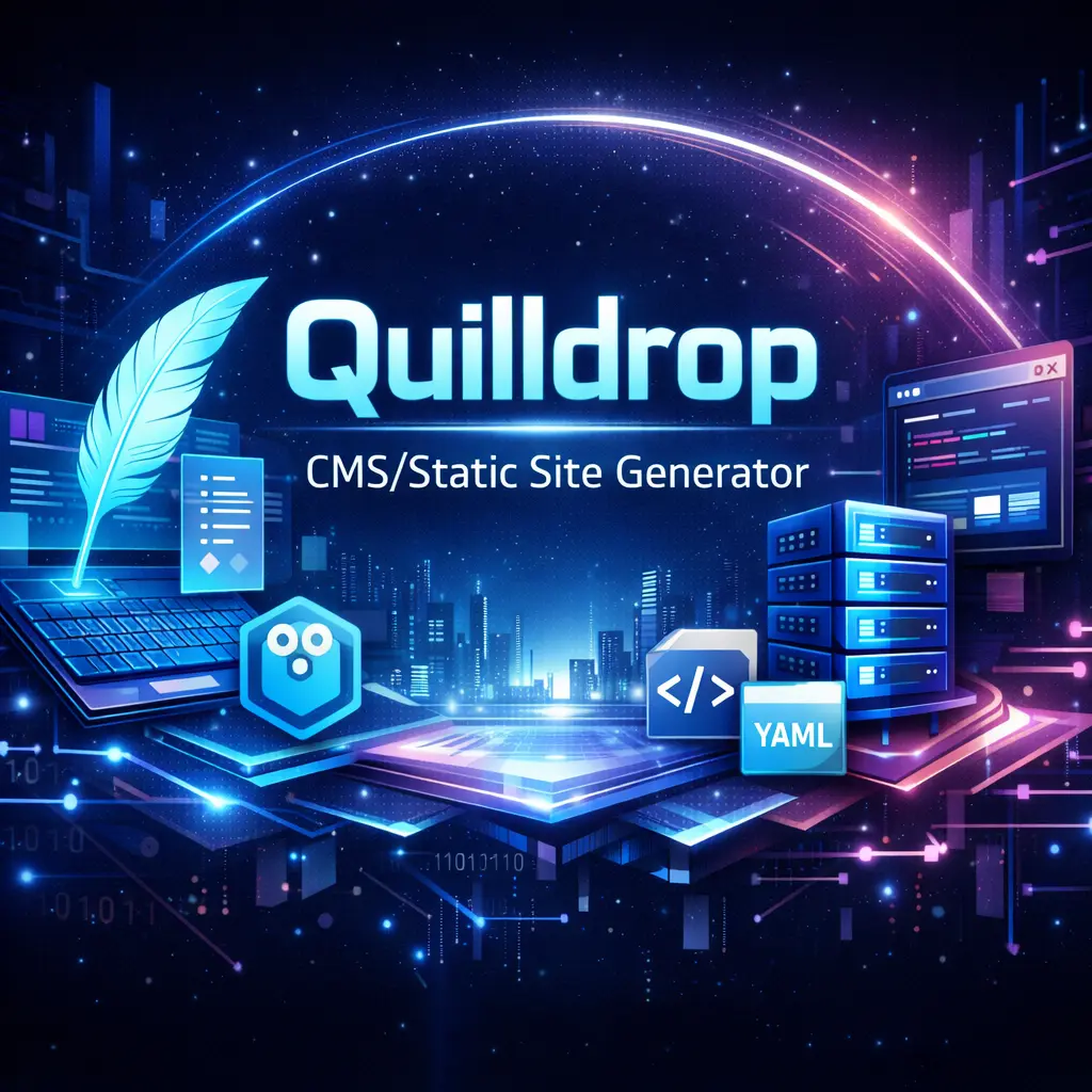 QuillDrop - Mein eigenes Blog-CMS ist fertig